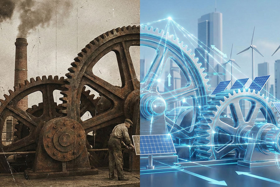 The Great Rewiring: How "AI-Native" is Redeveloping Heavy Industry, Pharma, and Energy